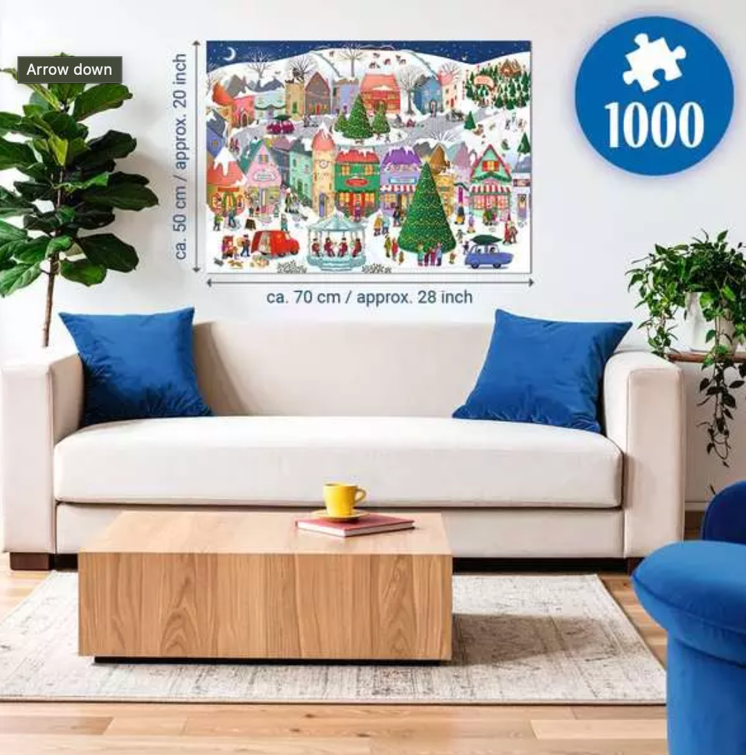 Christmas Town 1000 pc. Puzzle