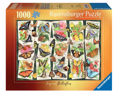 Tropical Butterflies 1000 pc. Puzzle