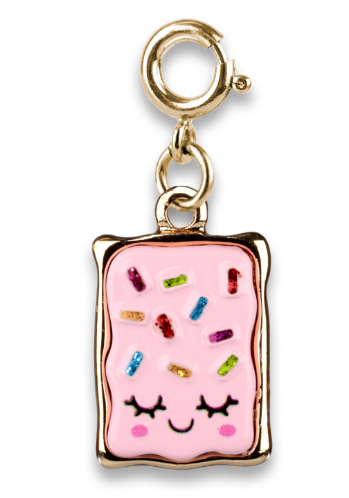 Gold Toaster Cake Charm