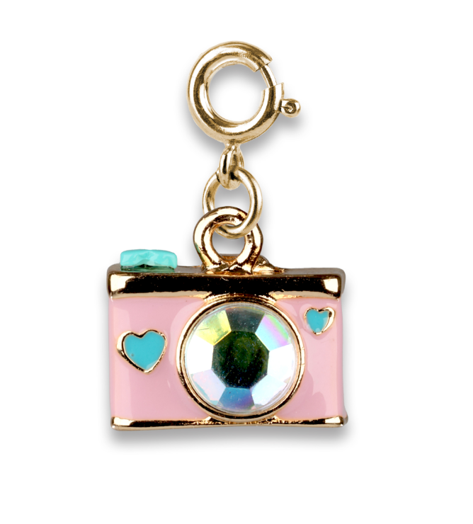 Gold Camera Charm