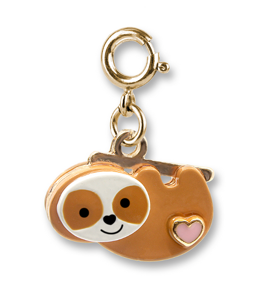 Gold Sloth Charm