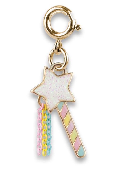 Gold Magic Wand Charm