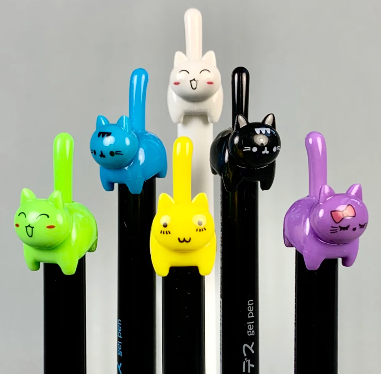 Cat Tail Retractable Gel Pen