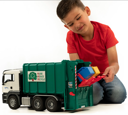 Man TGS Rear Loading Garbage Truck
