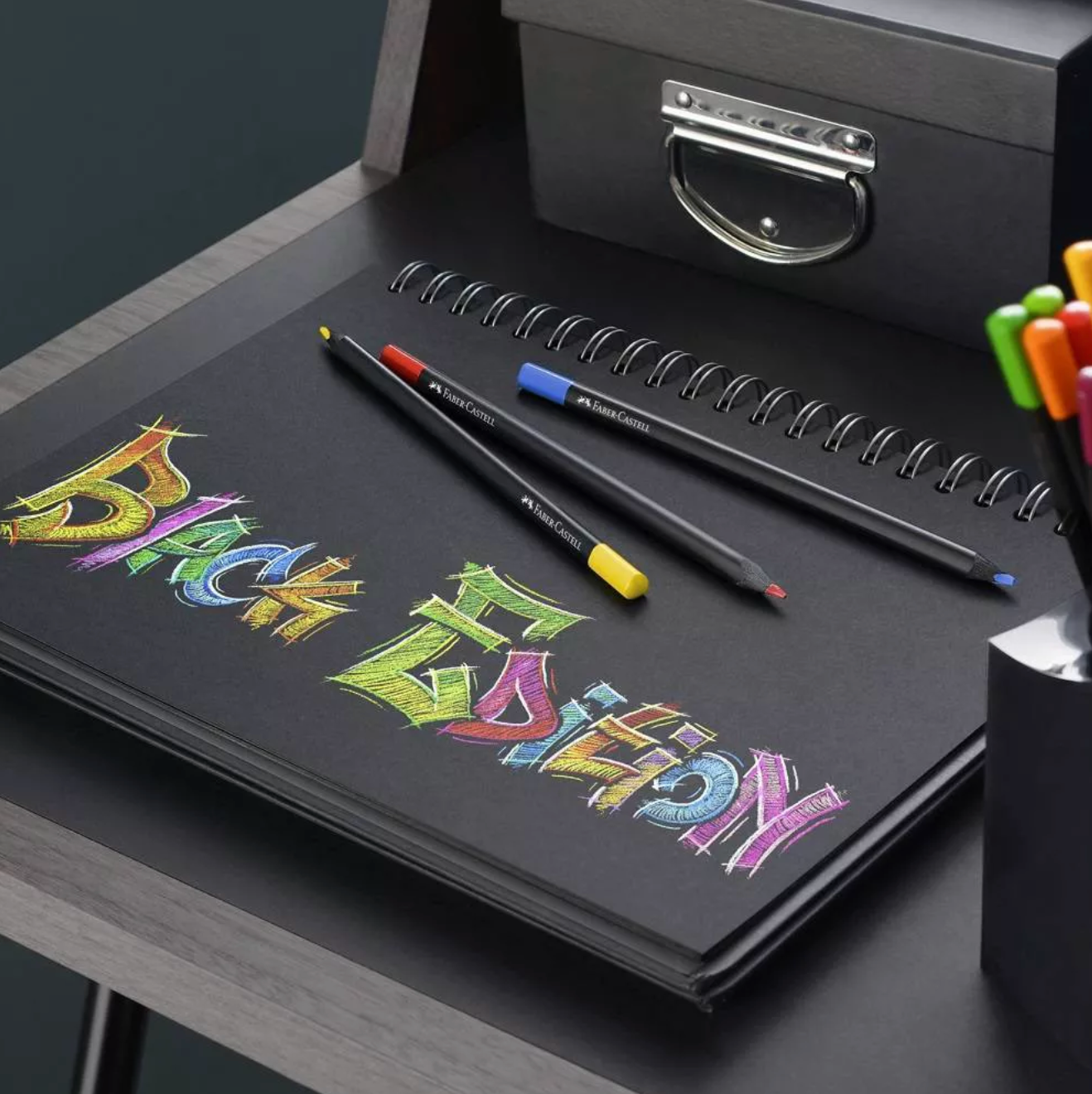 Black Edition Color Pencils - 24 ct.
