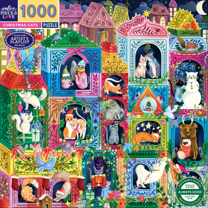 Christmas Cats 1000 pc. Puzzle
