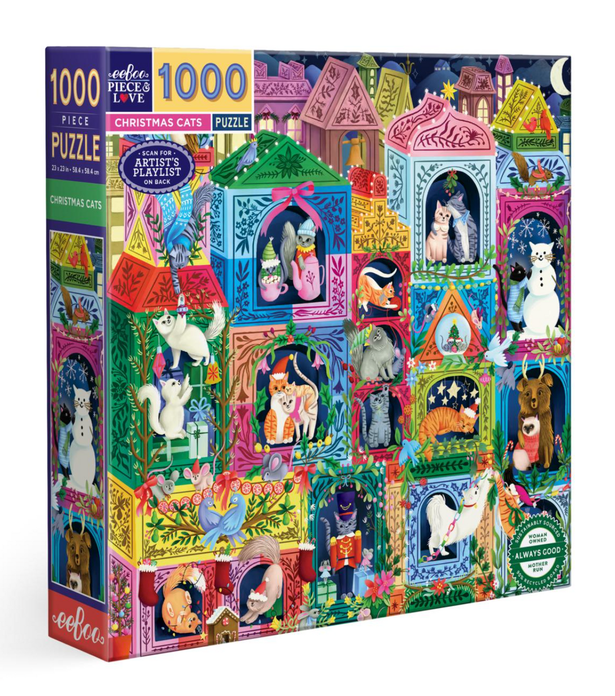 Christmas Cats 1000 pc. Puzzle
