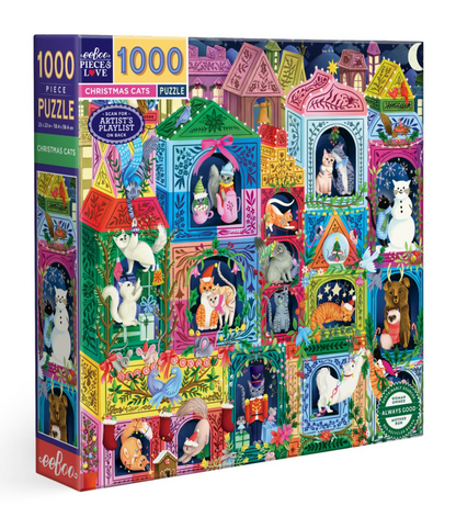 Christmas Cats 1000 pc. Puzzle