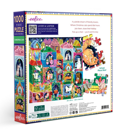 Christmas Cats 1000 pc. Puzzle