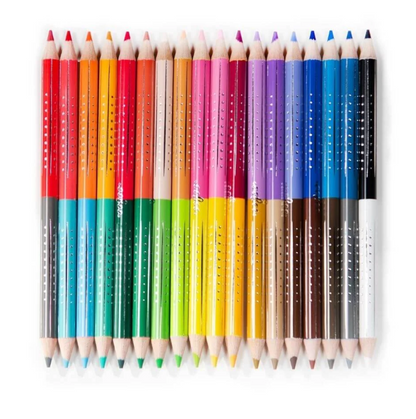 Double-Sided Rainbow Watercolor Pencils 18 ct.