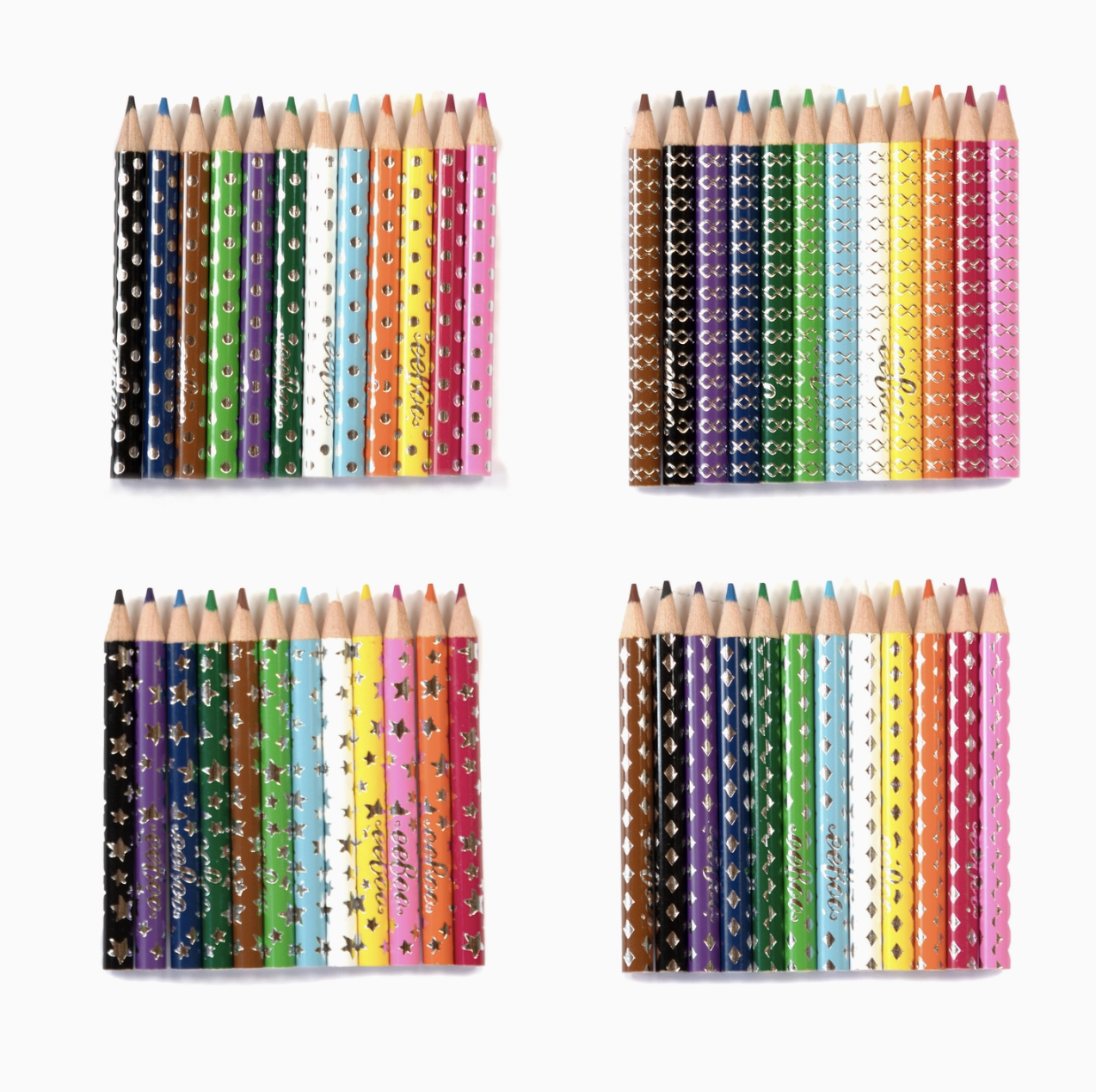 Victoria's Garden Small Pencils