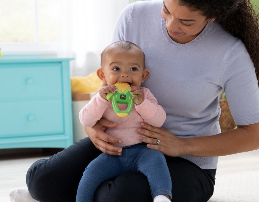 John Deere Massaging Corn Teether