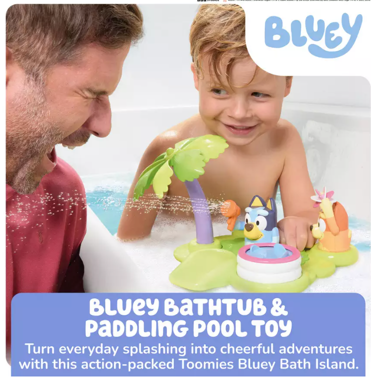 Bluey Bath Island