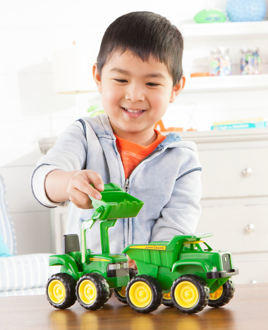 John Deere 6 in. Sandbox Vehicle 2 pk