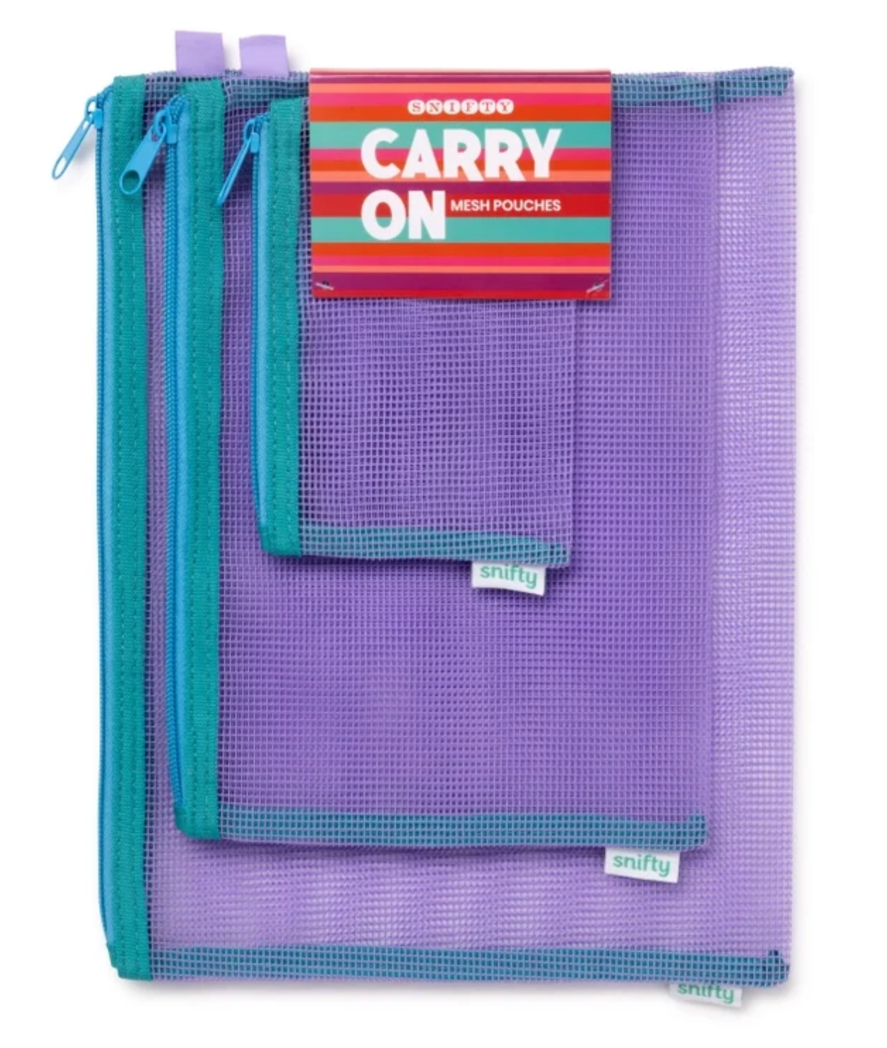 Carry on Pouch Set - Periwinkle