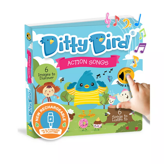 Ditty Bird Sound Book - Action Songs