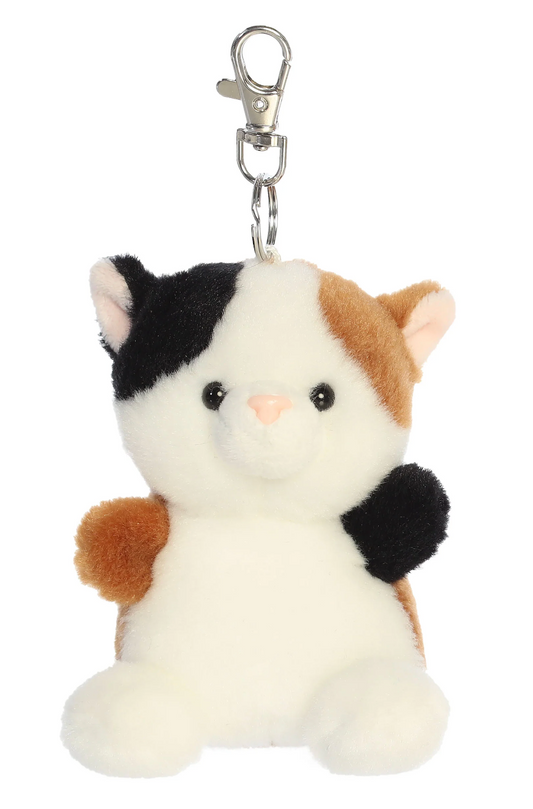 Palm Pal Peebs Calico Cat Clip-On