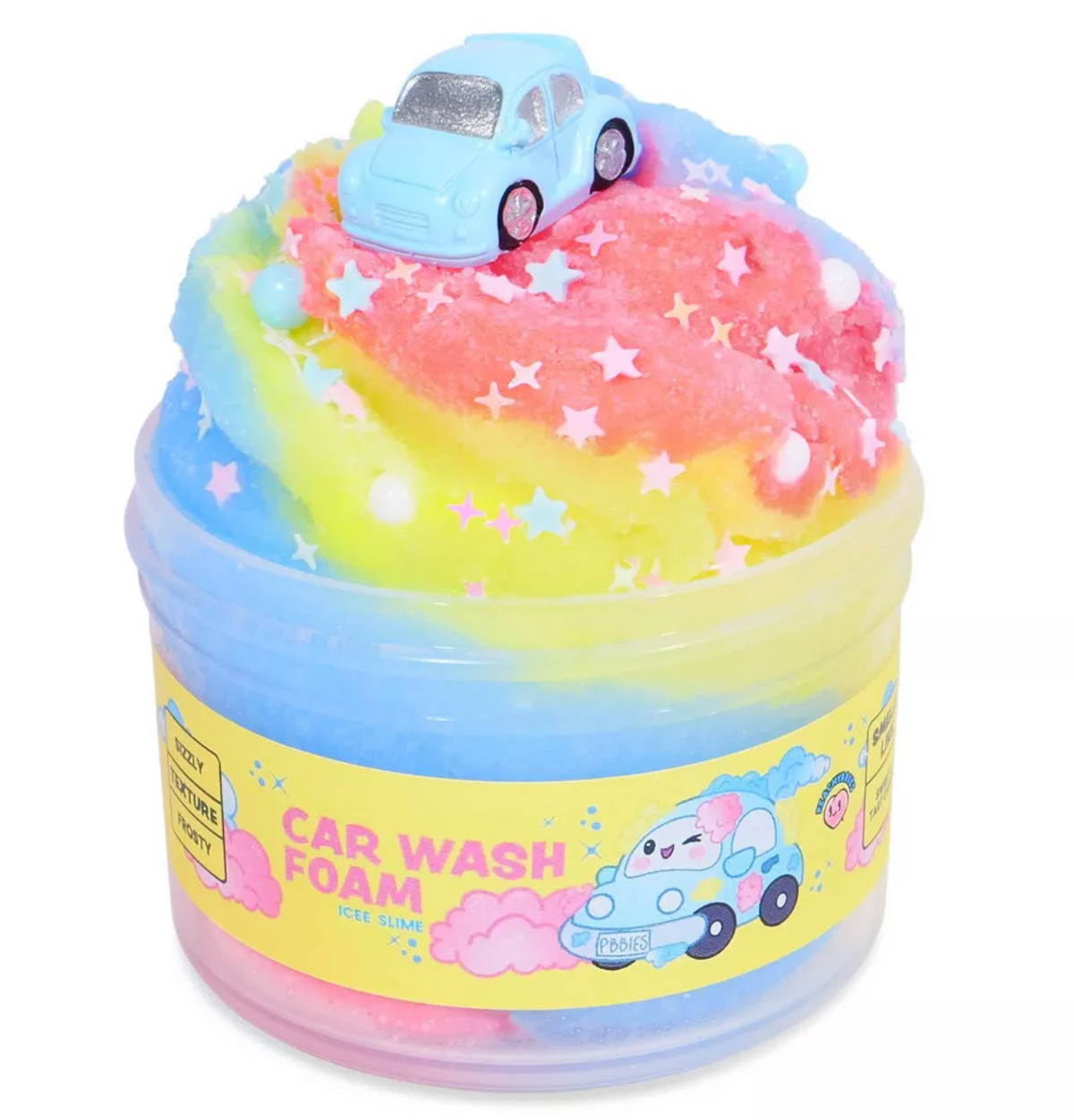 Peachybbies Car Wash Foam Slime