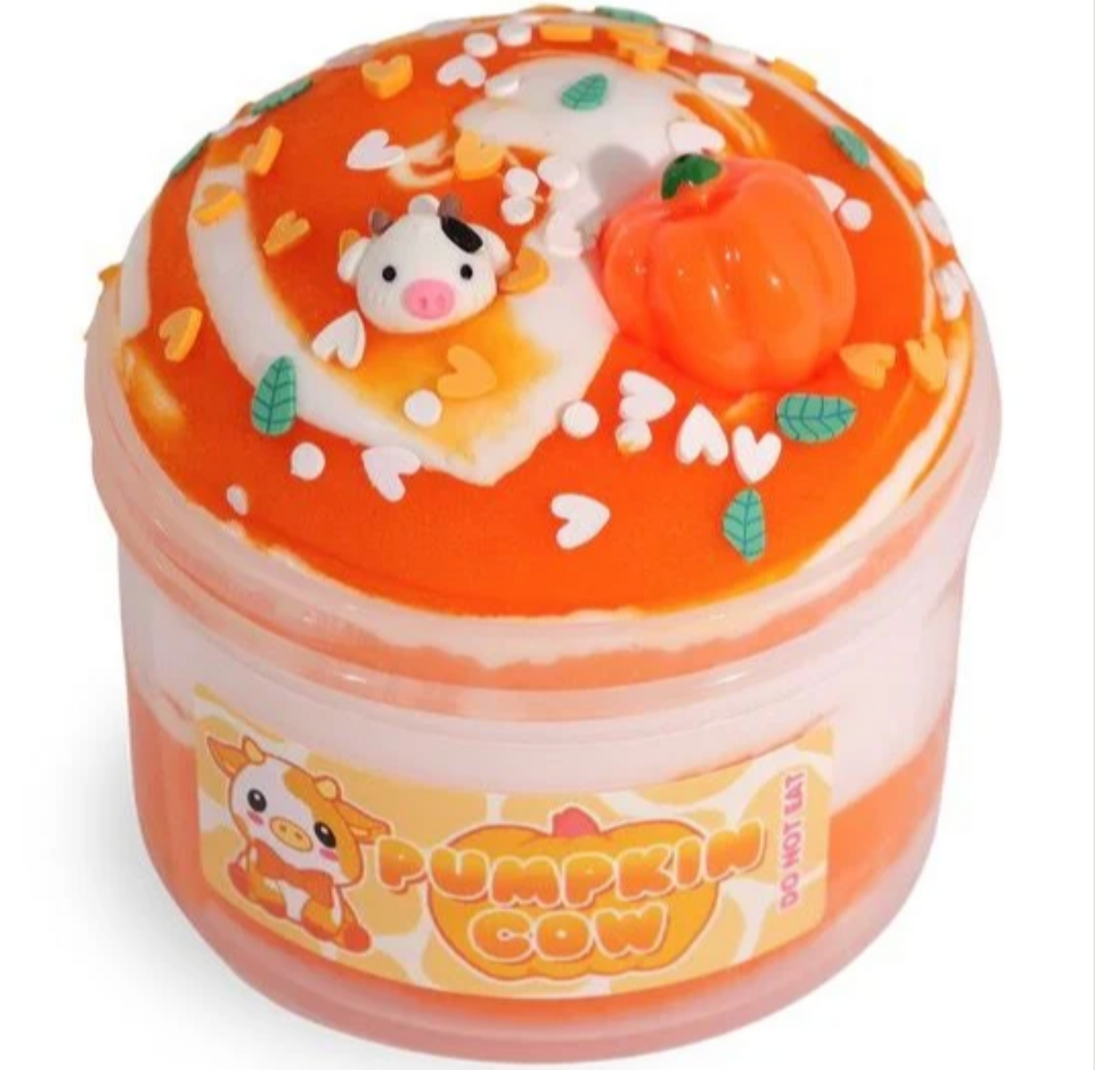 Peachybbies Pumpkin Cow Slime
