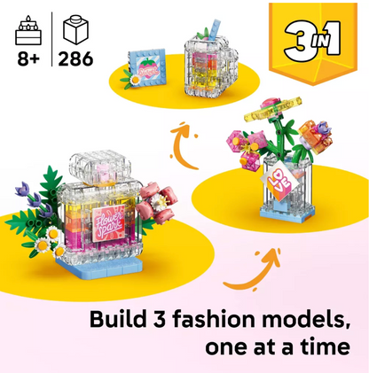 LEGO Floral Decor Perfume Bottle