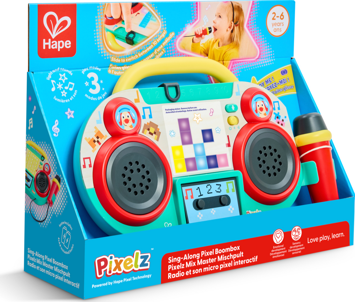 Sing Along Pixel Boombox