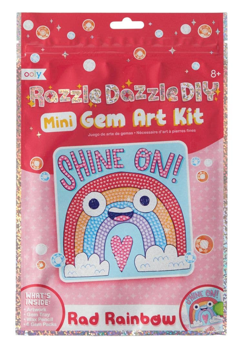 Razzle Dazzle DIY Mini Gem Kit - Red Rainbow