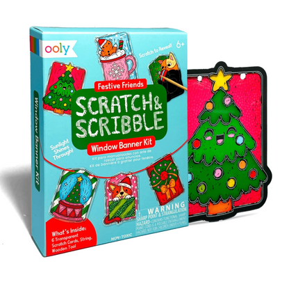 Scratch & Scribble - Festive Friends