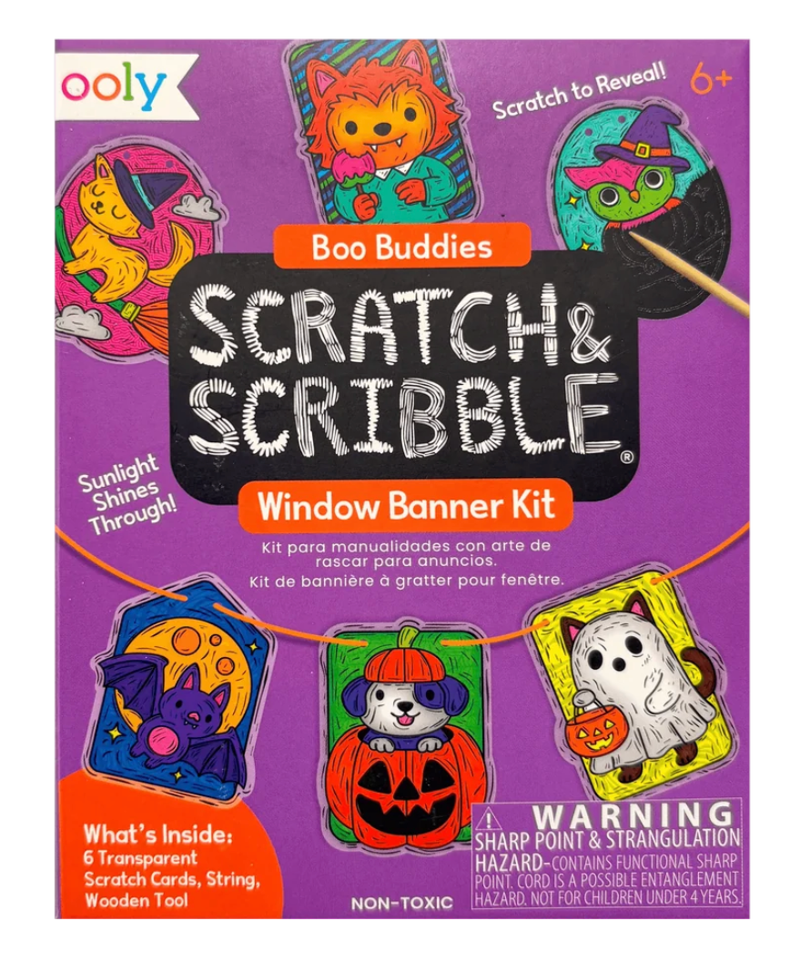 Mini Scratch & Scribble - Boo Buddies