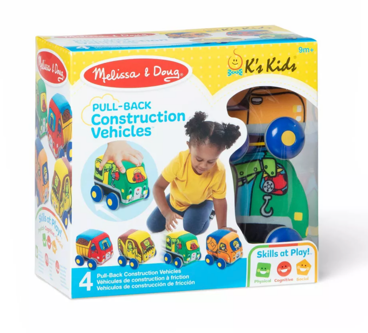 Pull Back Construction Vehicles