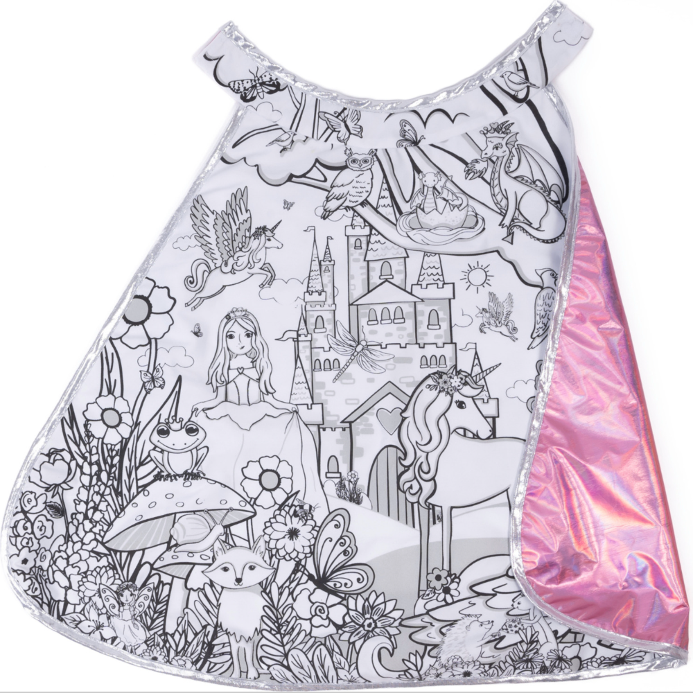 Colour-in-Cape Enchanted Unicorn, Size 4-6