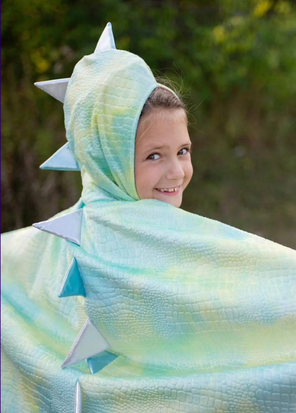 Rainbow Reversible Unicorn/Dragon Cape, Size 3-4
