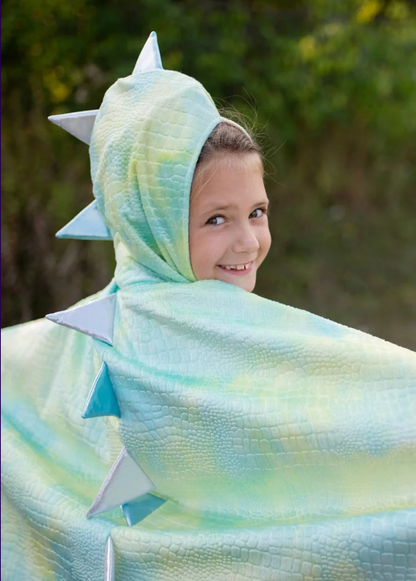 Rainbow Reversible Unicorn/Dragon Cape, Size 3-4