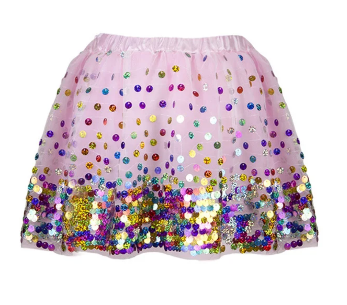Party Fun Sequin Skirt, Size 4-6