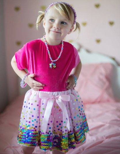 Party Fun Sequin Skirt, Size 4-6