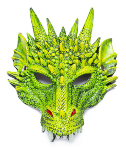Dragon Mask - Green