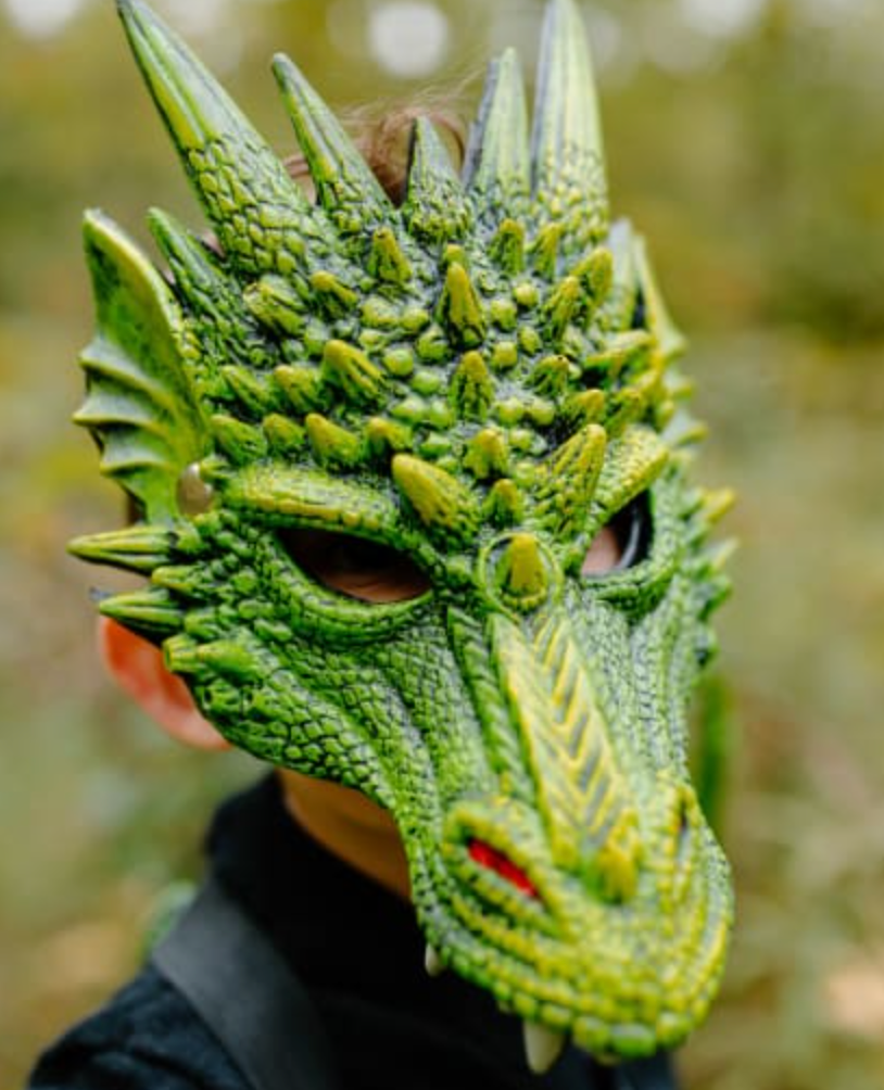 Dragon Mask - Green