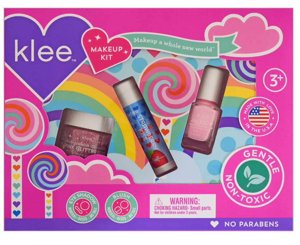 Spinning Pink Pinwheel Dream 3 pc. Makeup Kit