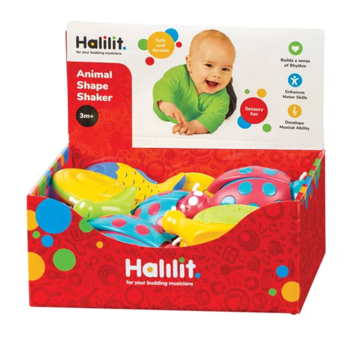 Halilit Animal Shape Shakers