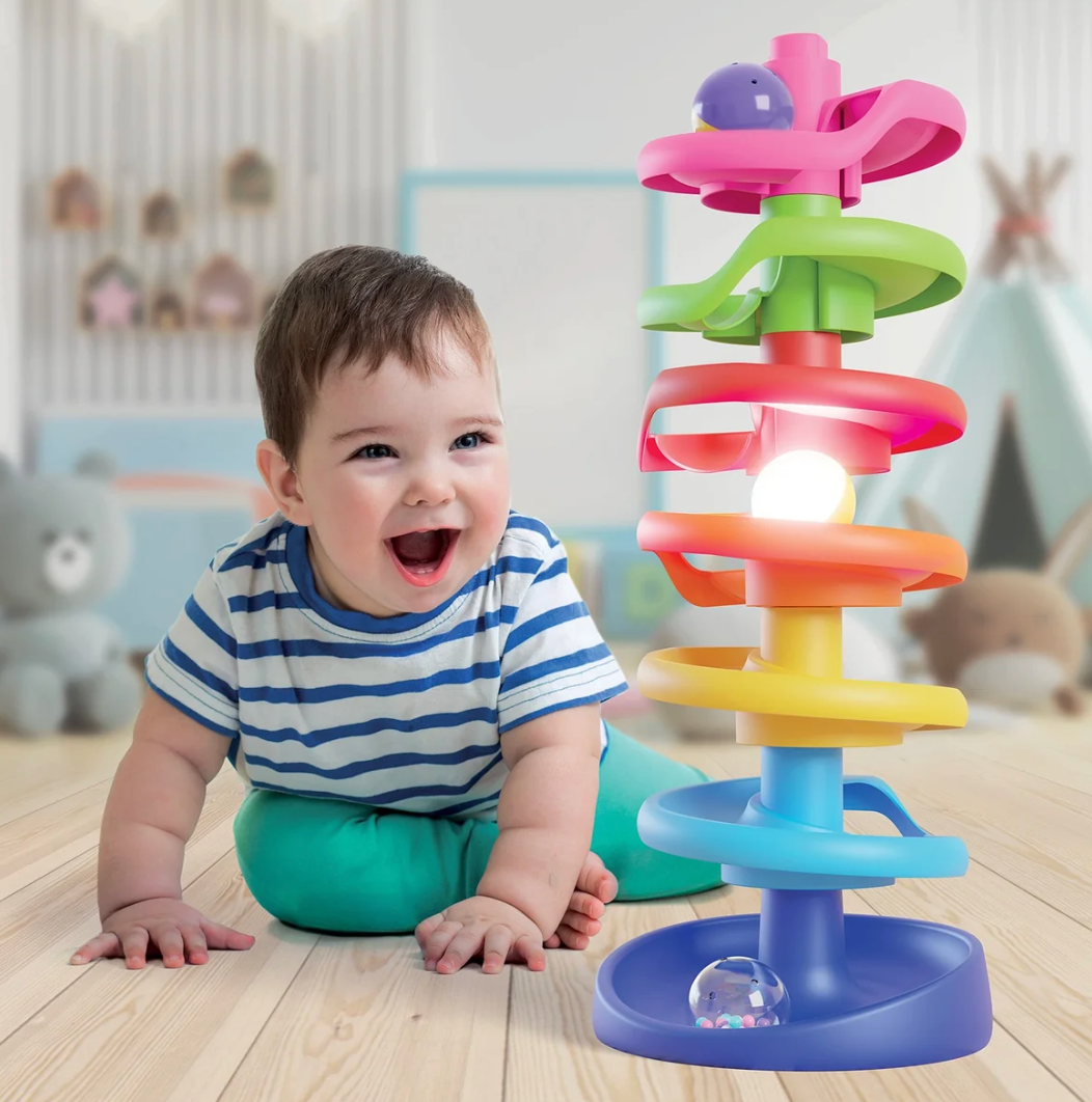 Quercetti Spiral Tower Brightball