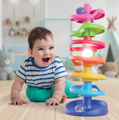Quercetti Spiral Tower Brightball