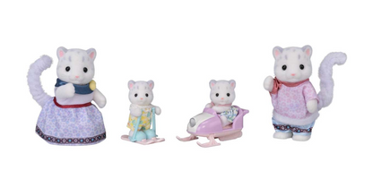 Calico Critters Snow Leopard Family
