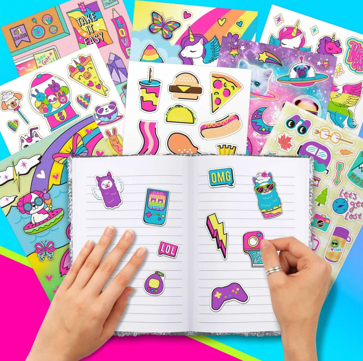 1000+ Totally Rainbow Super Colorful Stickers