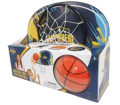 Silent Basketball & Hoop