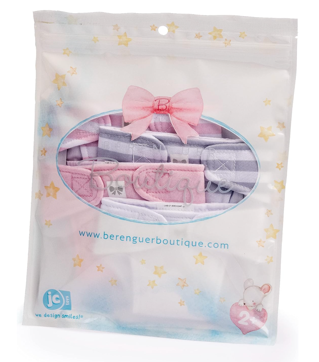 Reusable Cloth Diaper 4 Pack- Pink