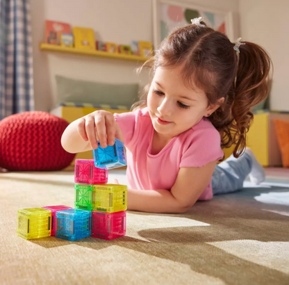 Magna-Tiles MicroMAGS Cubes 9-Piece Set