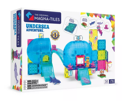 Magna-Tiles Undersea Adventure 58-Piece Set