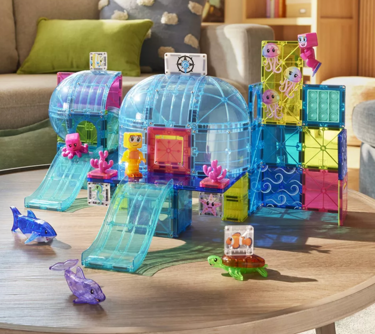 Magna-Tiles Undersea Adventure 58-Piece Set