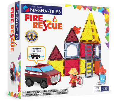 Magna-Tiles Fire Rescue 27-Piece Set