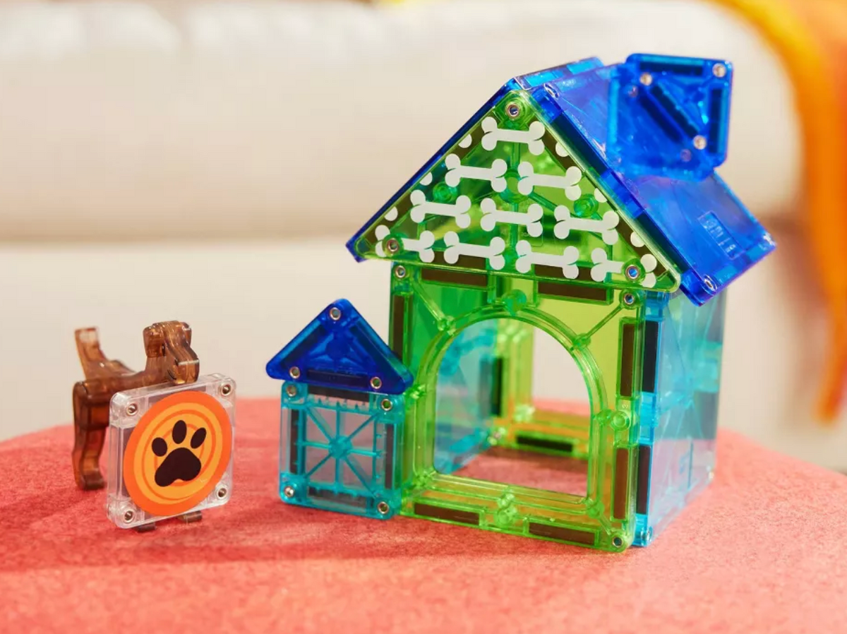 Magna-Tiles Dog House 13-Piece Set