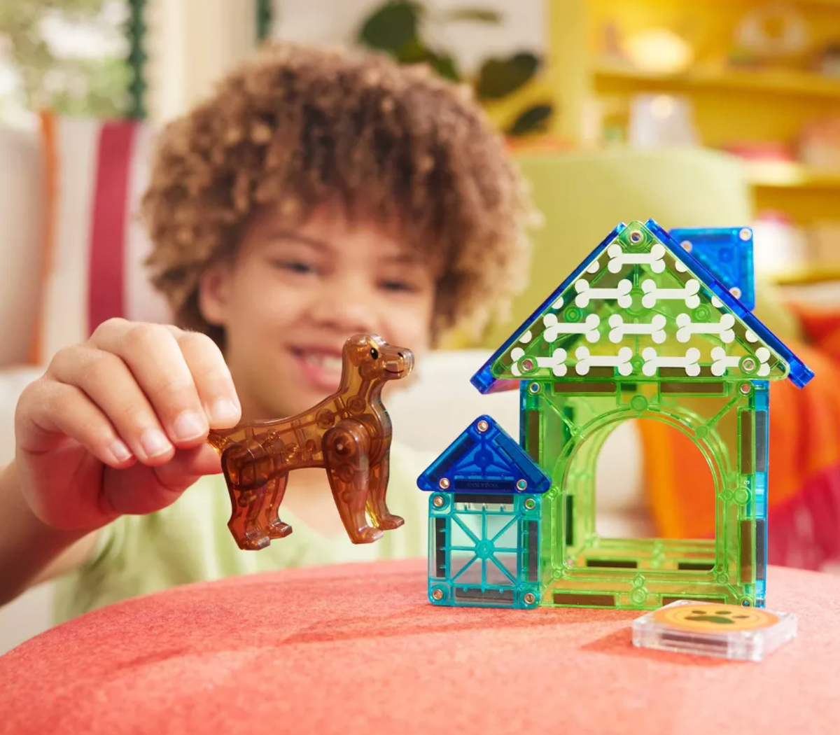 Magna-Tiles Dog House 13-Piece Set